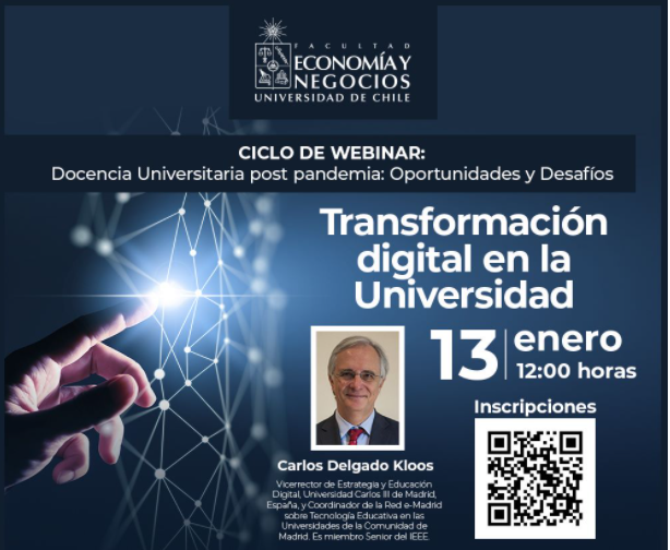 Webinar «Transformación digital en la Universidad»