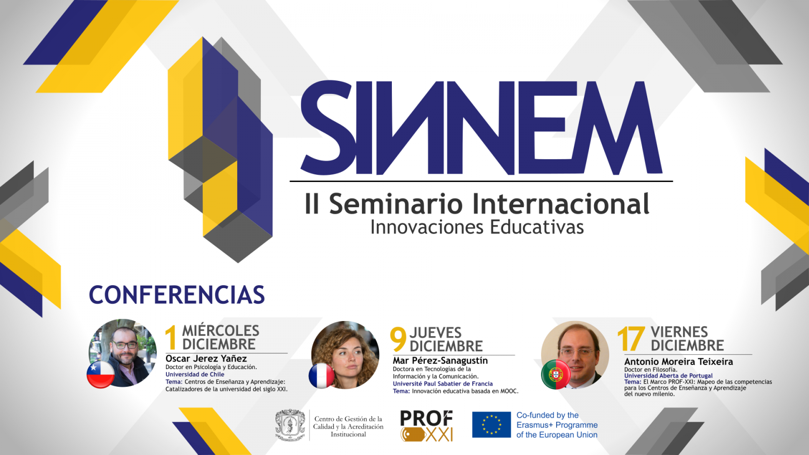 II Seminario Internacional de Innovaciones Educativas (SINNEM 2021)