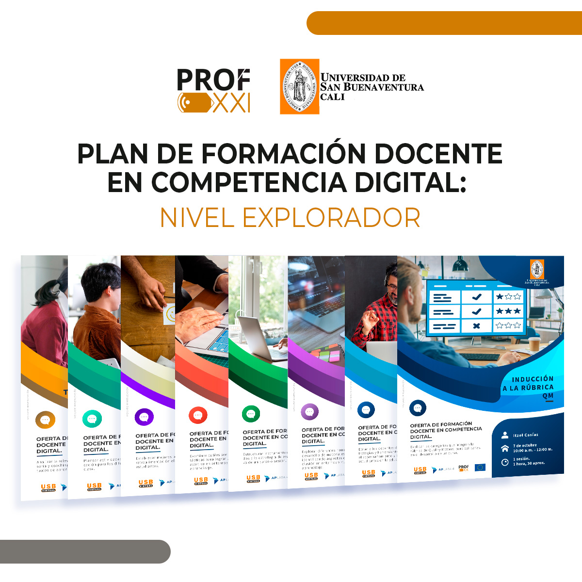 Faculty Training Plan in Digital Competence: Explorer Level.