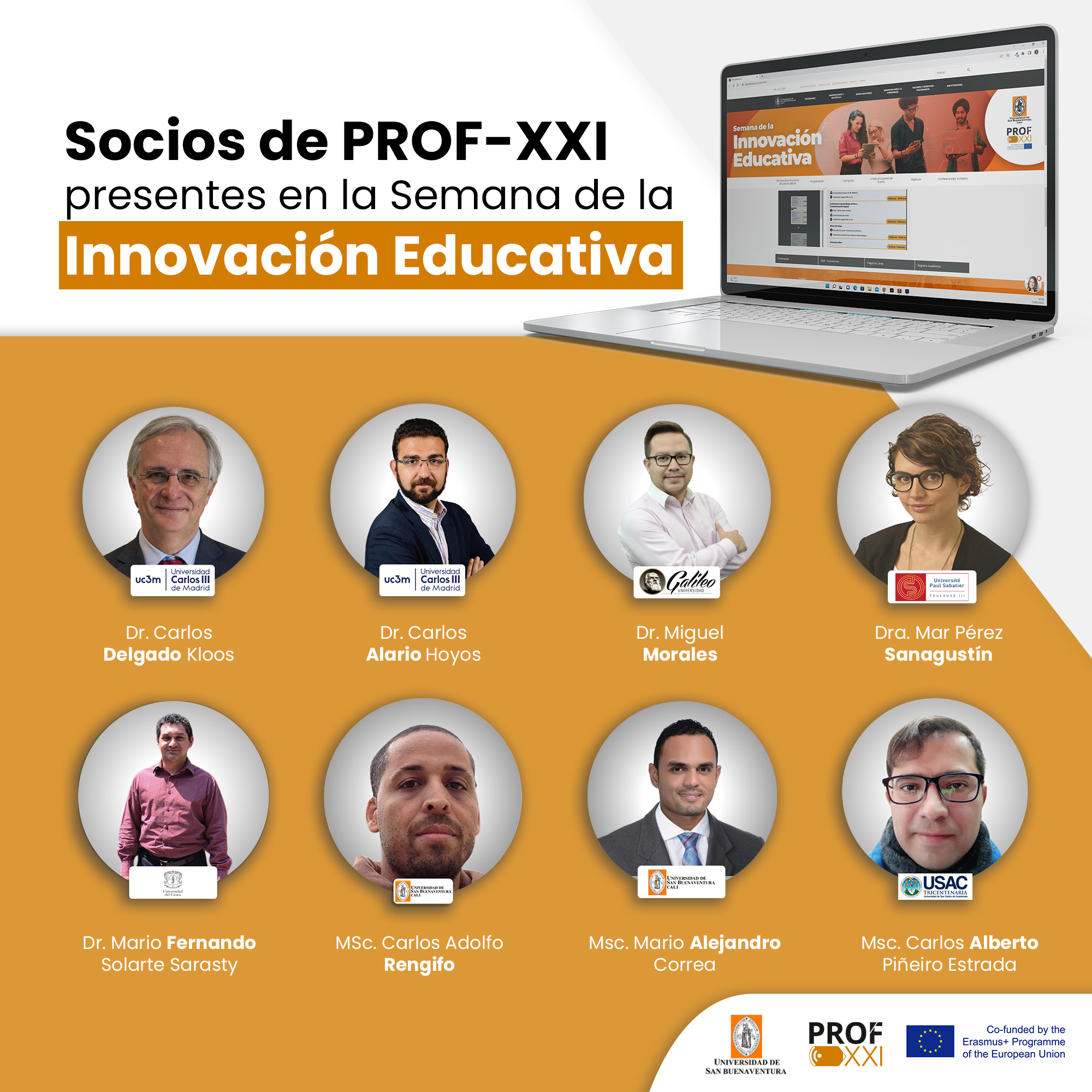 PROF-XXI at the USB CALI Educational Innovation Week.