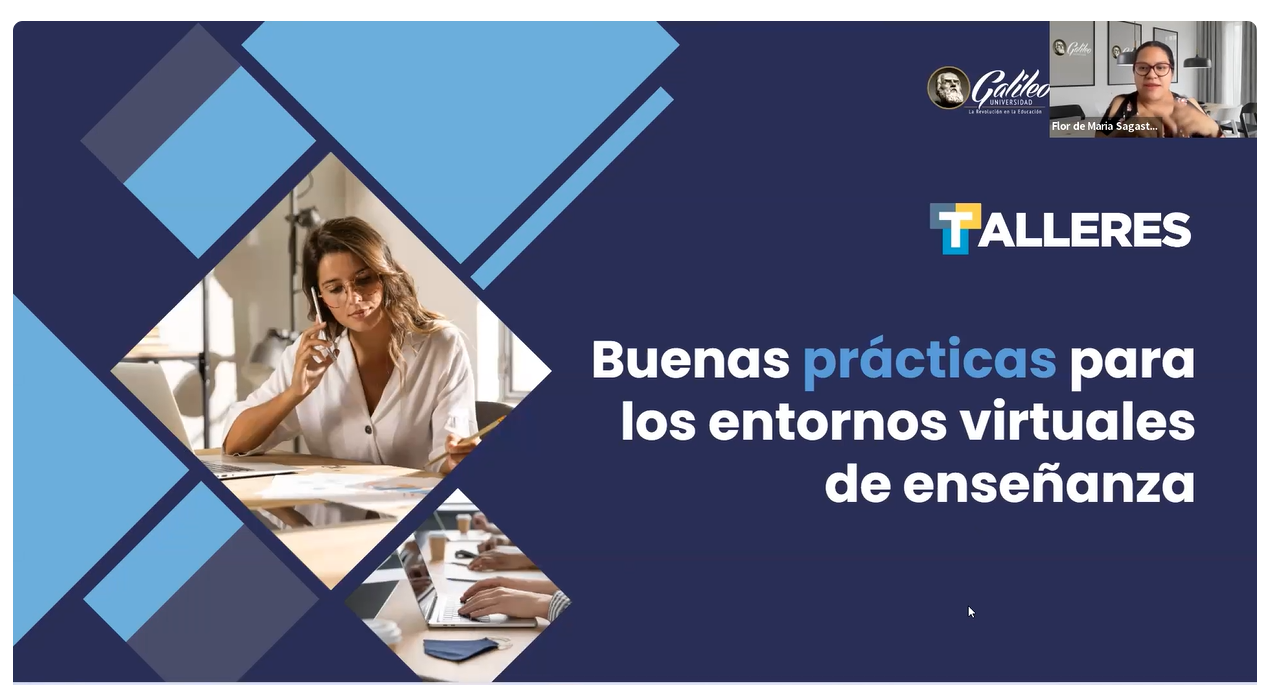 Taller de Formación «Buenas prácticas para los entornos virtuales de enseñanza».﻿