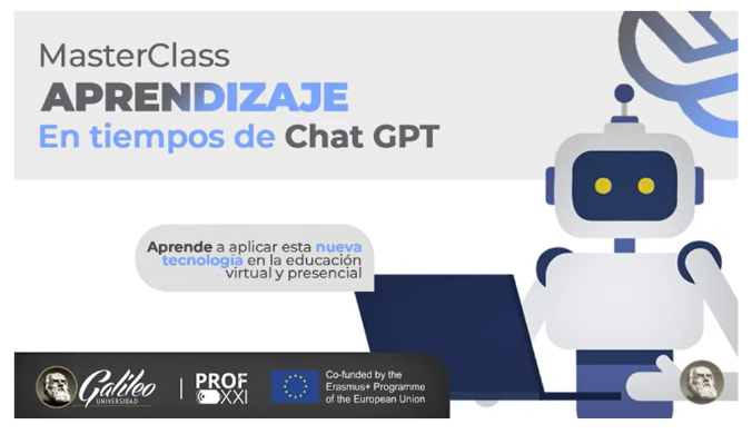 MasterClass “Aprendizaje en tiempos de Chat GPT”.