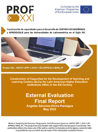 Evaluación Externa, Reporte Final Proyecto PROF-XXI